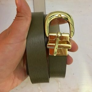Ralph Lauren Olive Belt